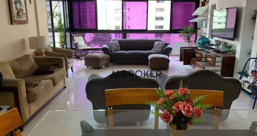No meireles  apartamento com 3 dormitórios à venda, 167 m² por r$ 680.000 - meireles - fortaleza/ce