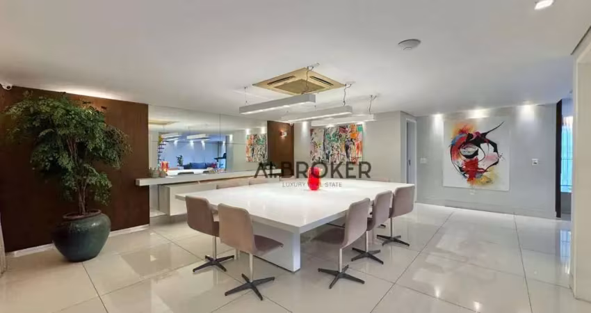 No meireles cobertura com 4 dormitórios à venda, 515 m² por r$ 3.800.000 - meireles - fortaleza/ce