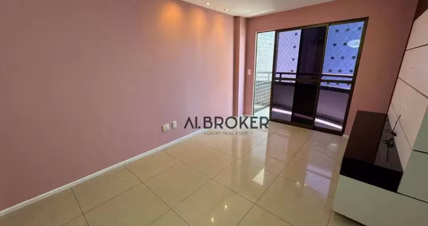 No bairro fatima  apartamento com 3 dormitórios à venda, 66 m² por r$ 520.000 - fátima - fortaleza/ce