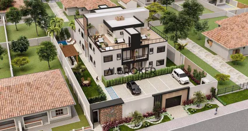 Mobiliado cobertura com 2 dormitórios à venda, 116 m² por r$ 789.000 - cumbuco - caucaia/ce