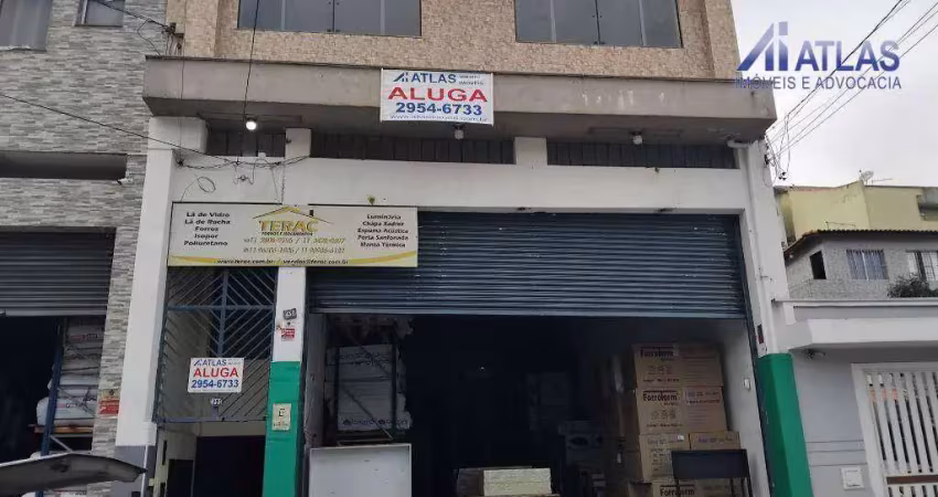 Salão para alugar, 180 m² por r$ 8.300,00/mês - jardim munhoz - guarulhos/sp
