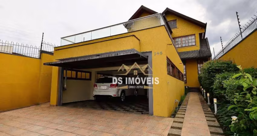 Casa com 4 dormitórios à venda, 400 m² por r$ 2.200.000,00 - santa quitéria - curitiba/pr