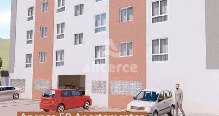 Apartamento em construção com vista mar no Jardim Janaina, Biguaçú - SC