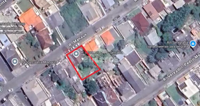 Terreno com 300 m² à venda na serraria – murado e bem localizado