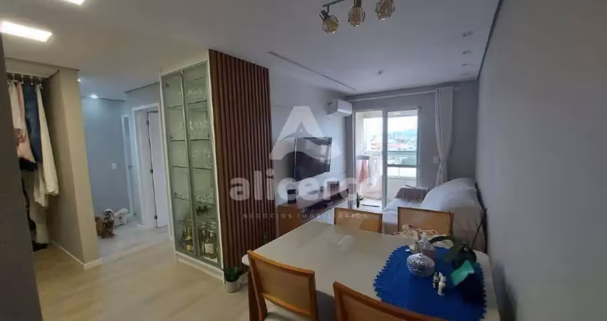 Pronto para morar! apartamento com 2 dormitórios i semi-mobiliado i fechadura digital e sacada - palhoça