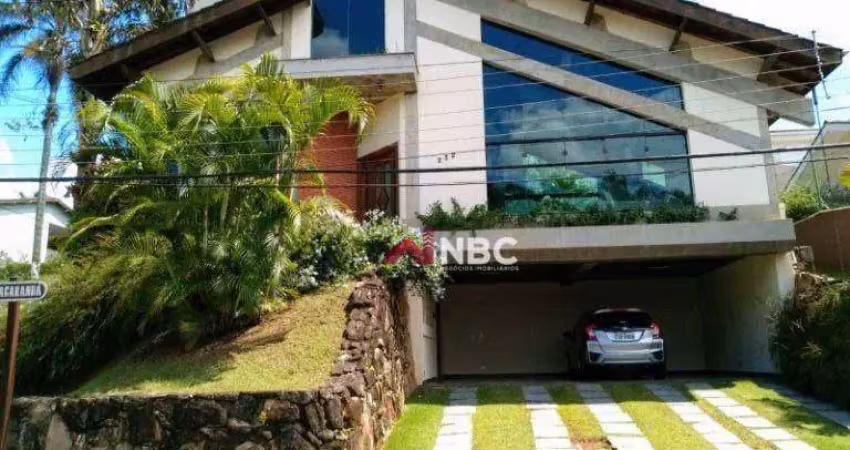 Casa com 3 dormitórios à venda, 400 m² por r$ 3.150.000,00 - condomínio iv - arujá/sp