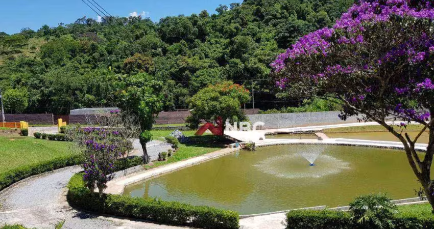 Sítio com 6 dormitórios à venda, 30000 m² por r$ 3.500.000,00 - correas - arujá/sp