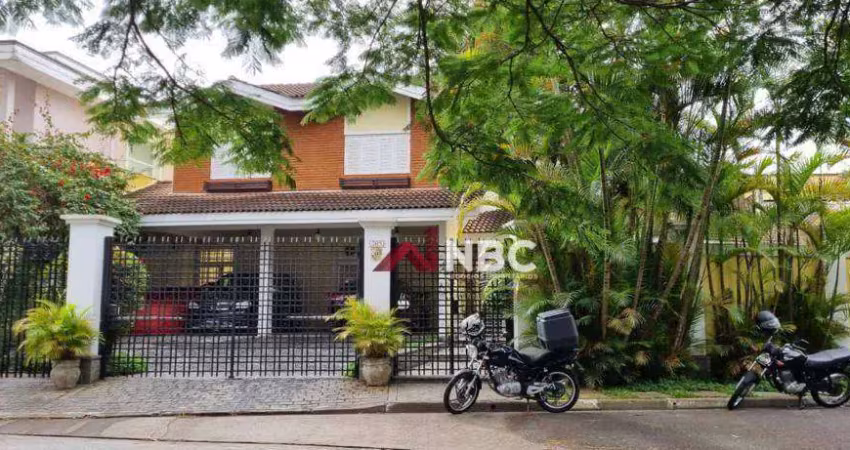 Casa com 4 dormitórios para venda, 620 m² por r$ 3.500.000,00 - jardim planalto - arujá/sp