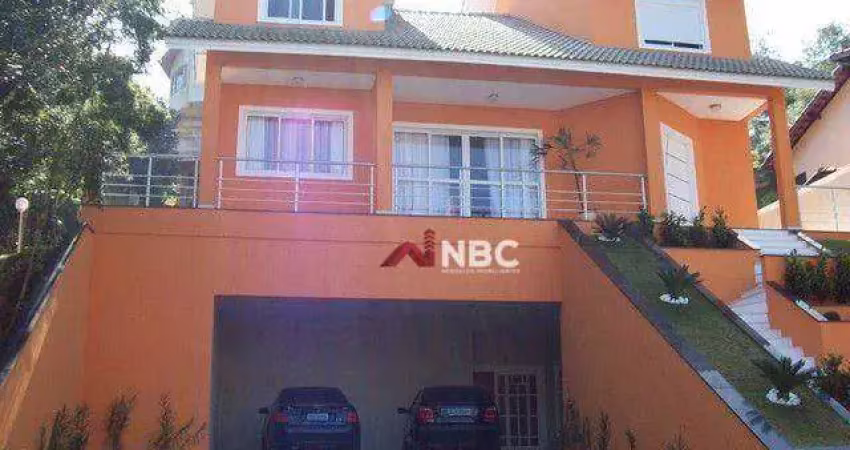 Casa com 4 dormitórios à venda, 420 m² por r$ 2.200.000,00 - jardim imperial hills iii - arujá/sp