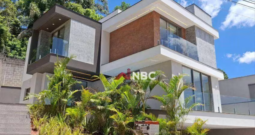 Casa com 3 dormitórios à venda, 295 m² por r$ 3.180.000,00 - residencial real park - arujá/sp