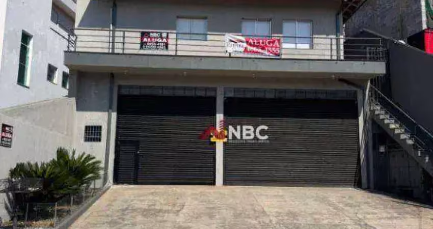 Salão para alugar, 100 m² por r$ 6.500,00/mês - jardim fazenda rincão - arujá/sp