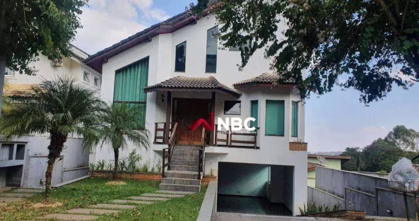 Casa com 4 dormitórios para alugar, 400 m² por r$ 9.800,00/mês - condomínio arujá 5 - arujá/sp