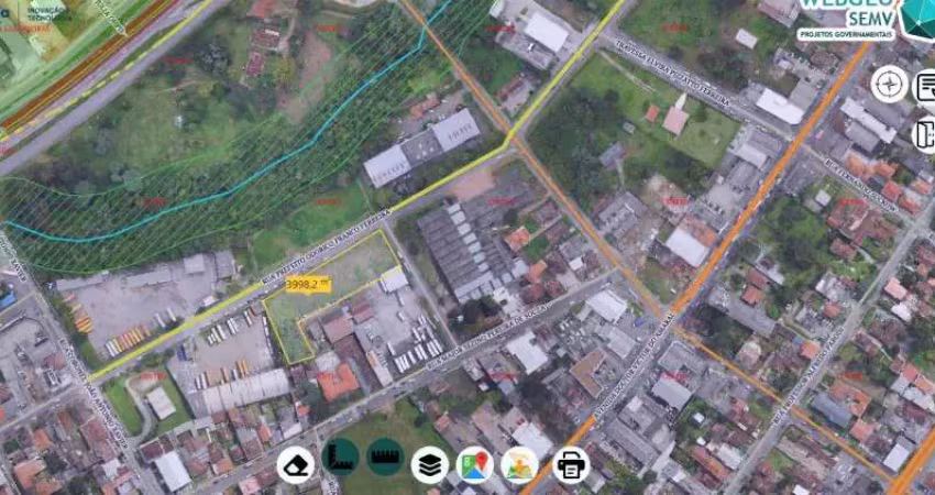 Terreno à venda na Rua Prefeito Odorico Franco Ferreira, S/N, Centro, Araucária
