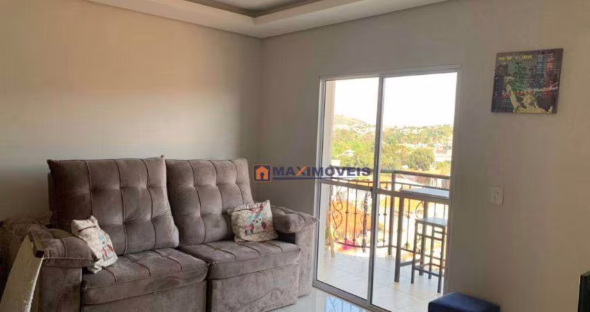 Apartamento com 2 dormitórios para alugar, 75 m² por R$ 4.975,00/mês - Atibaia Jardim - Atibaia/SP