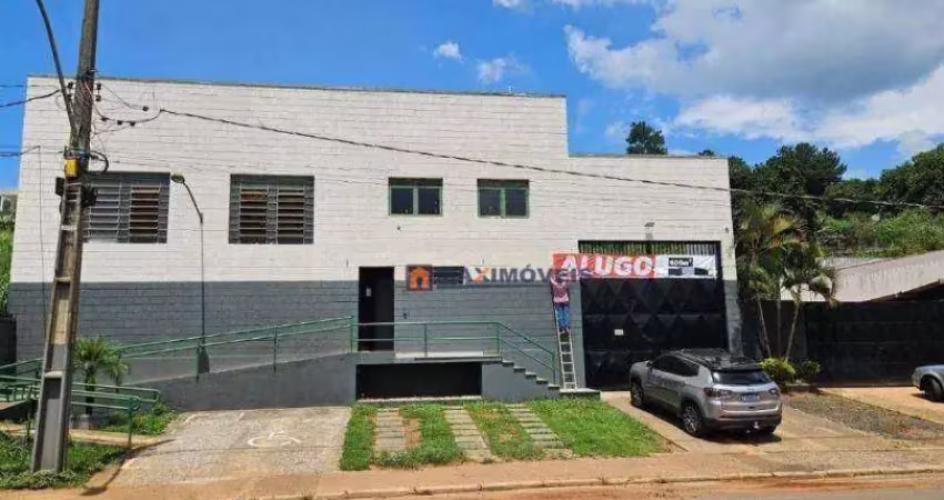 Galpão para alugar, 600 m² por r$ 7.000/mês - chácaras fernão dias - atibaia/sp