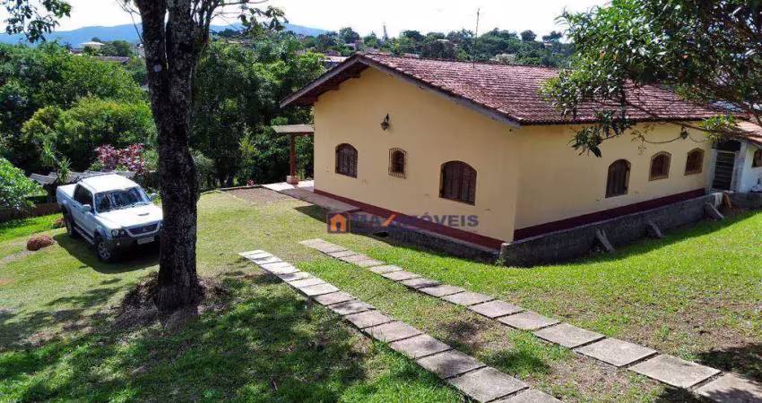 Chácara com 3 dormitórios à venda, 6000 m² por r$ 900.000,00 - jardim estância brasil - atibaia/sp