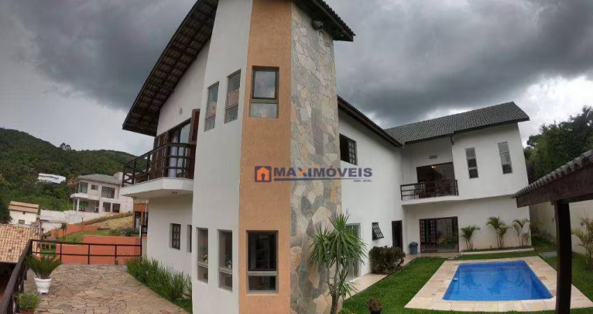 Casa com 4 dormitórios, 545 m² - venda por R$ 1.850.000 ou aluguel por R$ 8.000/mês - Estância Santa Maria do Portão - Atibaia/SP