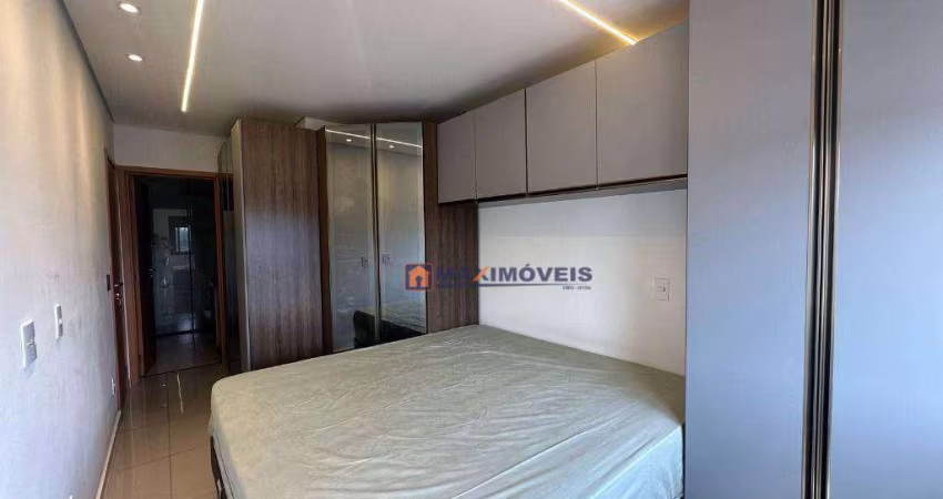 Apartamento com 1 suíte para alugar, 55 m² por R$ 3.500/mês - Atibaia Jardim - Atibaia/SP