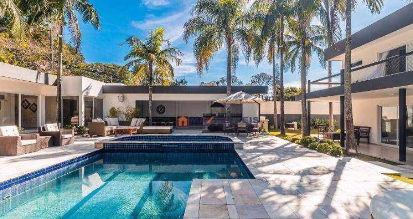 Casa com 6 dormitórios, 900 m² - venda por R$ 12.000.000 ou aluguel por R$ 30.000,00 - Condomínio Flamboyant - Atibaia/SP