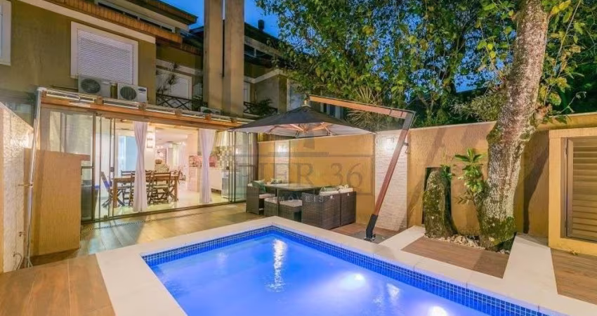 Casa em condomínio fechado com 3 quartos à venda na Rua Goitacaz, 606, Vila Assunção, Porto Alegre