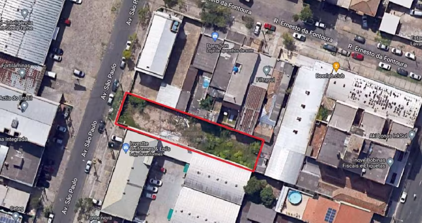 Terreno à venda na Avenida São Paulo, 528, São Geraldo, Porto Alegre
