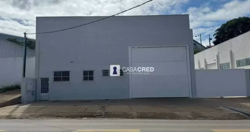 Galpão para alugar, 700 m² por r$ 12.000,00/mês - nova varginha - varginha/mg