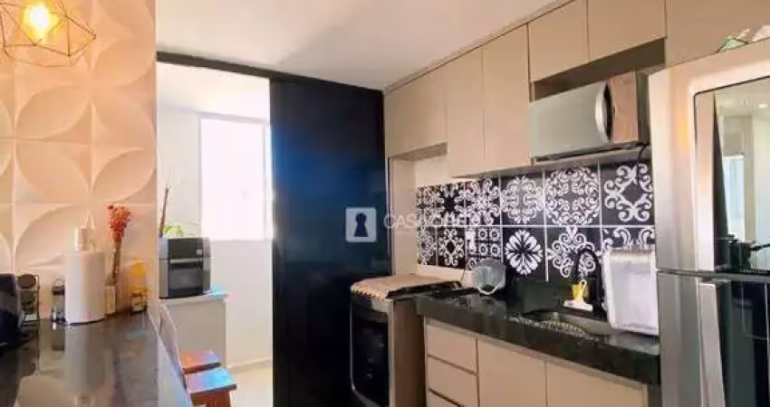 Apartamento com 2 dormitórios à venda, 52 m² por r$ 235.000,00 - industrial jk - varginha/mg