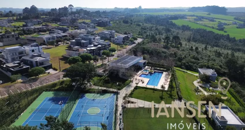 Terreno a venda condominio alphaville, ponta grossa/pr