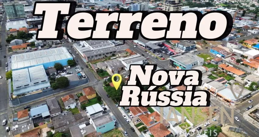 Terreno comercial à venda nova russia, ponta grossa, parana