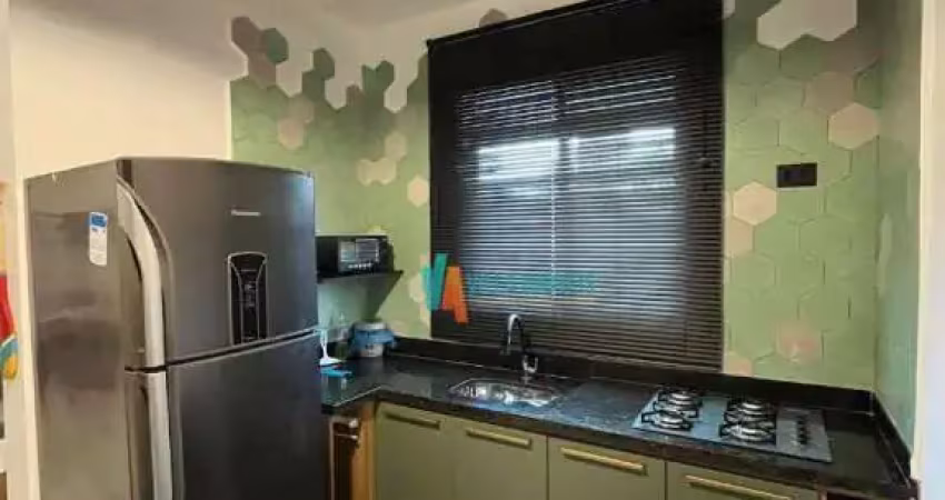 Flat com 1 dormitório à venda, 47 m² por r$ 350.000,00 - britânia - caraguatatuba/sp