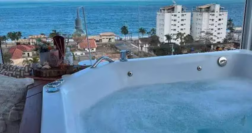 Cobertura com 3 dormitórios à venda, 148 m² por r$ 1.400.000,00 - martim de sá - caraguatatuba/sp