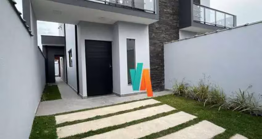 Sobrado com 2 dormitórios à venda, 110 m² por r$ 520.000 - balneário dos golfinhos - caraguatatuba/sp