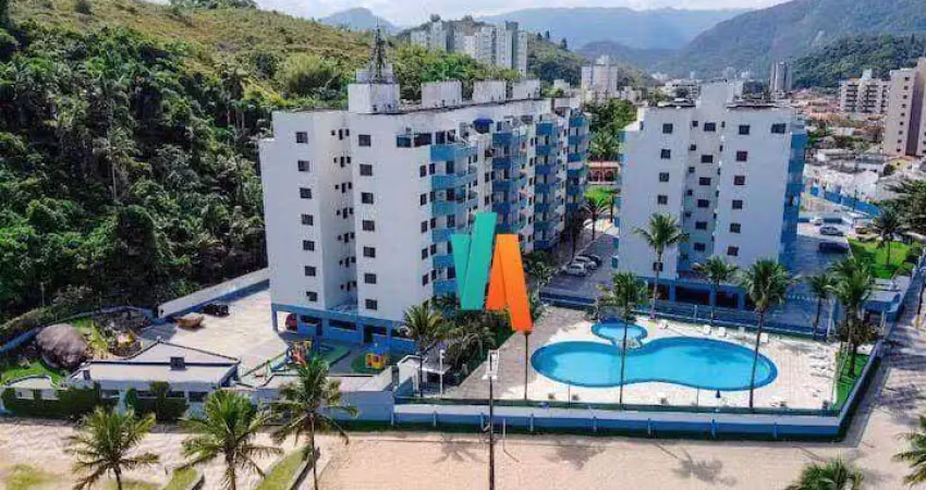 Apartamento com 3 dormitórios à venda, 90 m² por r$ 745.000,00 - prainha - caraguatatuba/sp