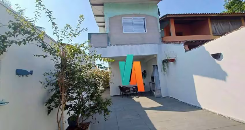 Sobrado com 3 dormitórios à venda, 117 m² por r$ 540.000 - porto novo - caraguatatuba/sp