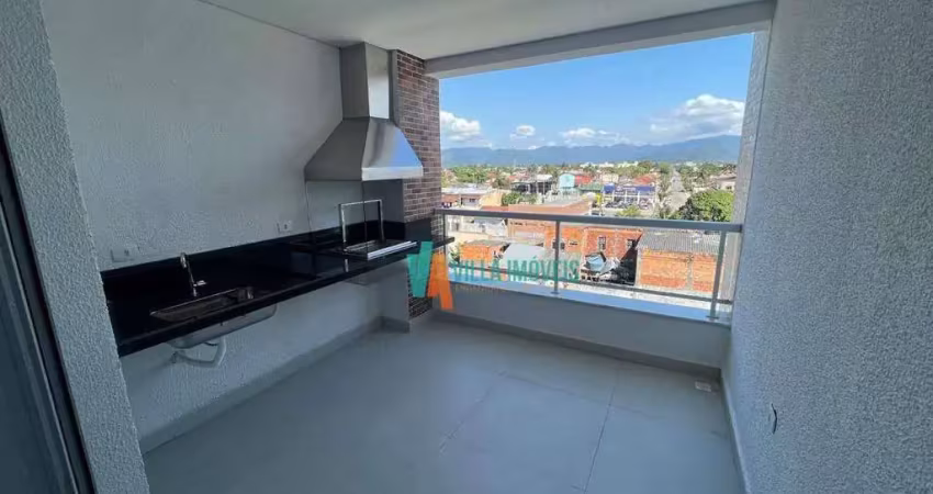 Apartamento com 2 dormitórios à venda, 77 m² por r$ 570.000,00 - jardim britânia - caraguatatuba/sp