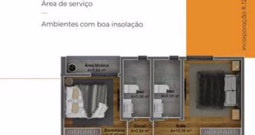 Apartamento com 2 quartos à venda no Santa Terezinha, Brusque 