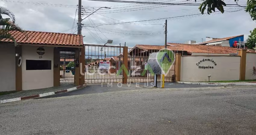 Casa em condomínio à venda em jacareí-sp, 2 quartos, 2 salas, 1 banheiro, 2 vagas de garagem, 85m² - parque califórnia.