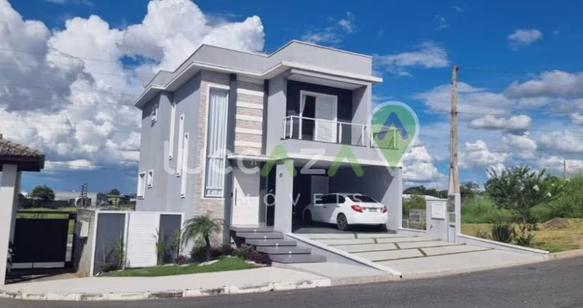 Casa de alto padrão em condomínio à venda em Jacareí-SP: 3 quartos, 1 suíte, 2 salas, 2 banheiros, 4 vagas e 173,81m².