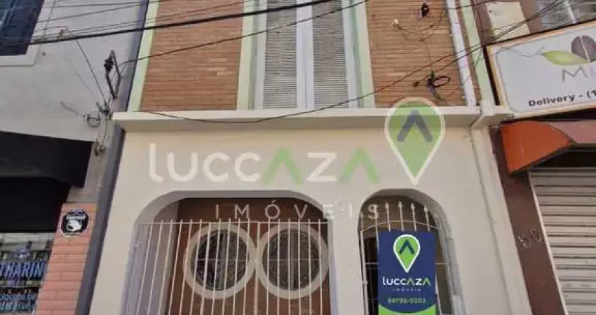Excelente oportunidade de investimento: casa comercial à venda no centro de jacareí-sp, 3 salas, 2 banheiros, 86,40m².