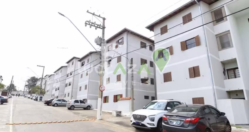 Apartamento à venda em Jacareí-SP: 2 quartos, sala, banheiro e garagem no Jardim das Indústrias - 50m² de área.