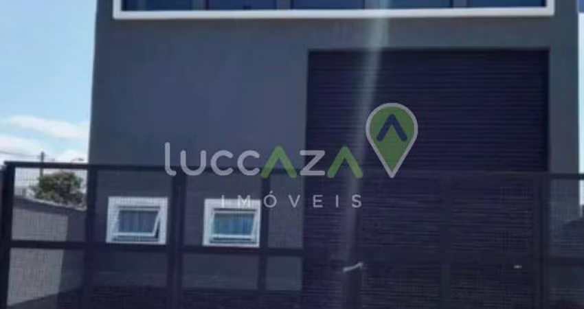 Alugue agora o seu barracão comercial no Residencial Parque dos Sinos em Jacareí-SP: 156,00 m², 2 banheiros e 2 vagas de garagem!
