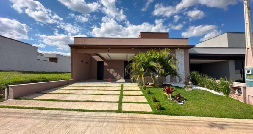 Casa com 3 dormitórios à venda, 170 m² por R$ 1.640.000,00 - Condomínio Residencial Evidências - Indaiatuba/SP