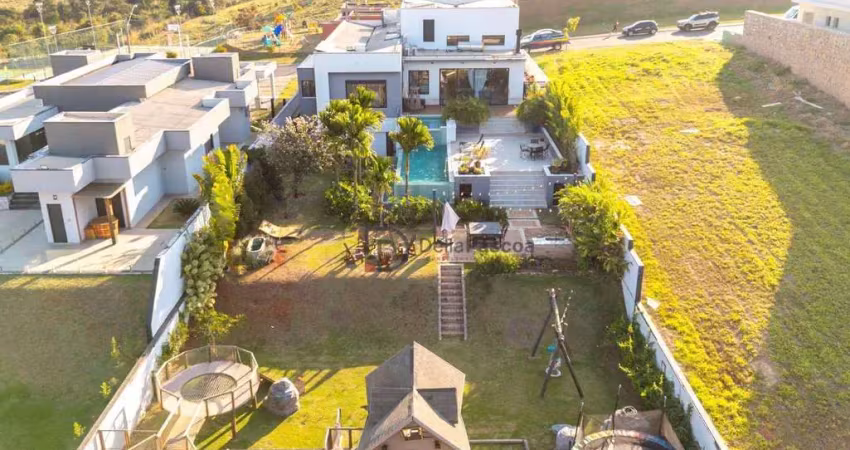 Casa com 5 dormitórios à venda, 447 m² por r$ 5.190.000,00 - quintas da terracota - indaiatuba/sp