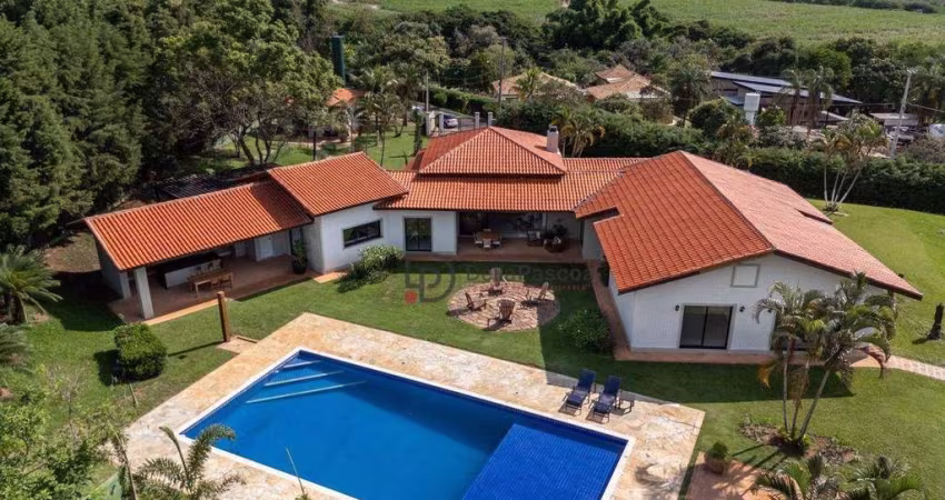 Chácara com 6 dormitórios à venda, 5000 m² por R$ 5.980.000,00 - Recanto das Flores - Indaiatuba/SP
