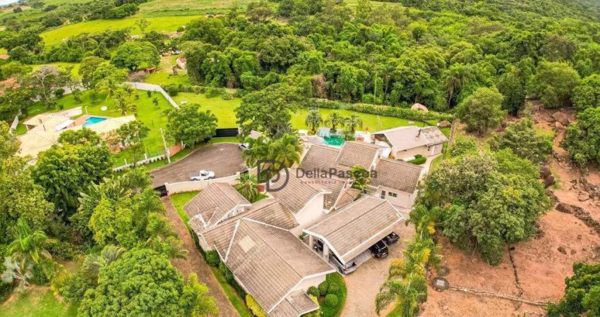Chácara com 4 dormitórios à venda, 3600 m² por R$ 7.200.000 - Vale das Laranjeiras - Indaiatuba/SP