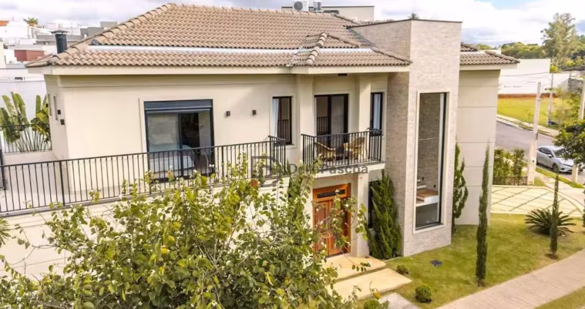 Sobrado com 3 dormitórios à venda, 322 m² por r$ 4.200.000,00 - jardim piemonte - indaiatuba/sp