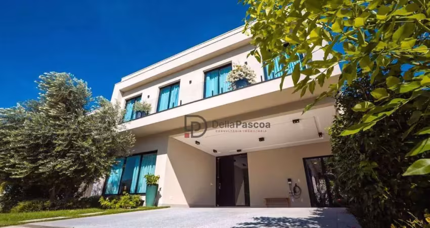 Sobrado com 4 dormitórios à venda, 358 m² por r$ 4.200.000,00 - condomínio residencial duas marias - indaiatuba/sp