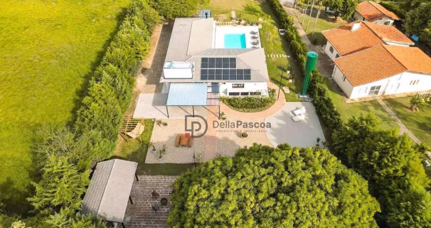 Chácara com 4 dormitórios à venda, 2800 m² por r$ 4.200.000,00 - colinas do mosteiro de itaici - indaiatuba/sp