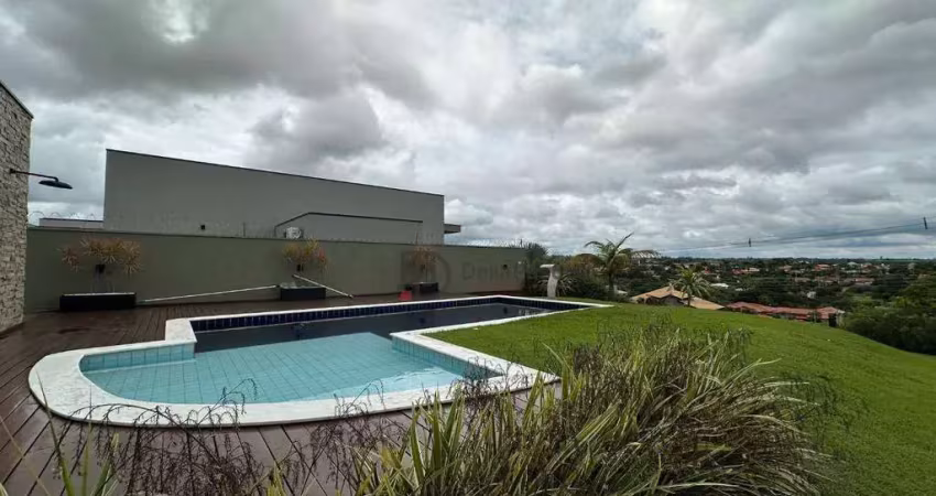 Chácara com 3 suítes e vista incrível para a cidade à venda, 1000 m² por r$ 2.550.000 - terras de itaici - indaiatuba/sp