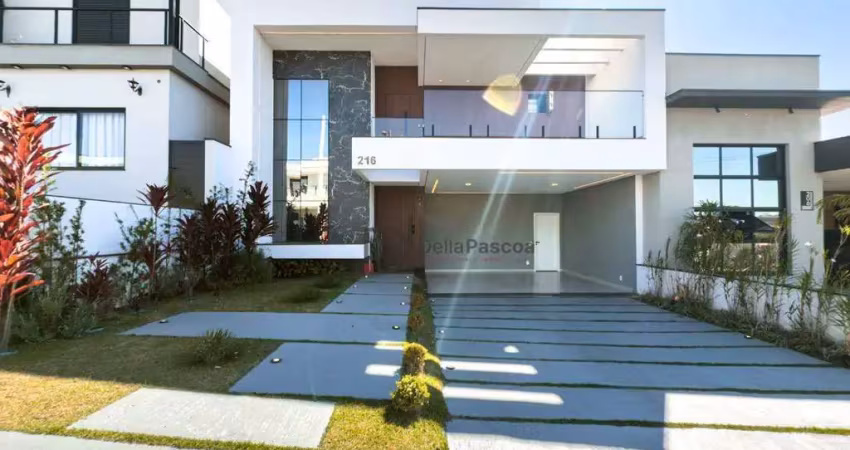 Sobrado com 3 dormitórios à venda, 246 m² por r$ 2.200.000,00 - jardim residencial milano - indaiatuba/sp
